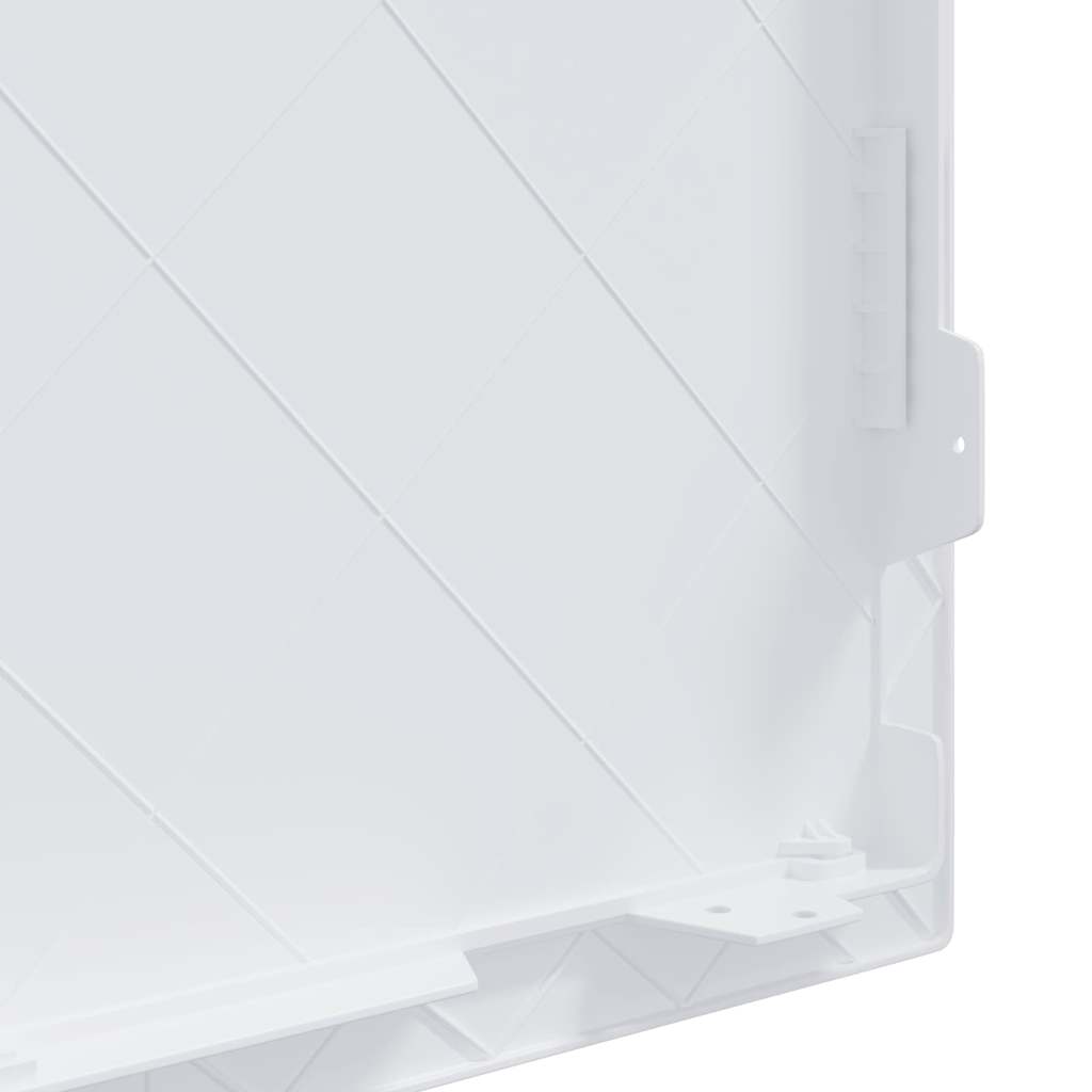 vidaXL Panele dostępu Biały 40 x 40 cm Plastik ABS