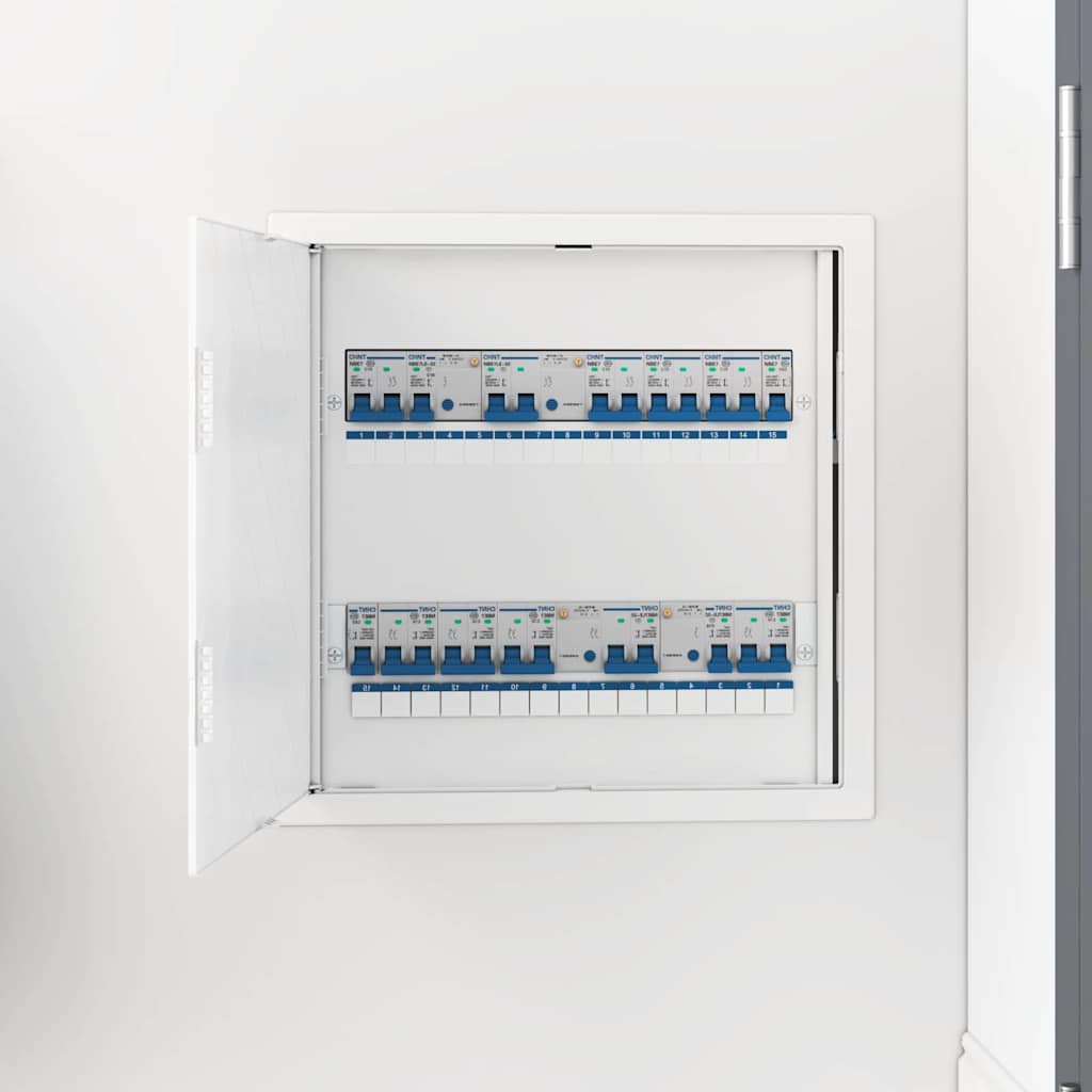 vidaXL Panele dostępu Biały 40 x 40 cm Plastik ABS