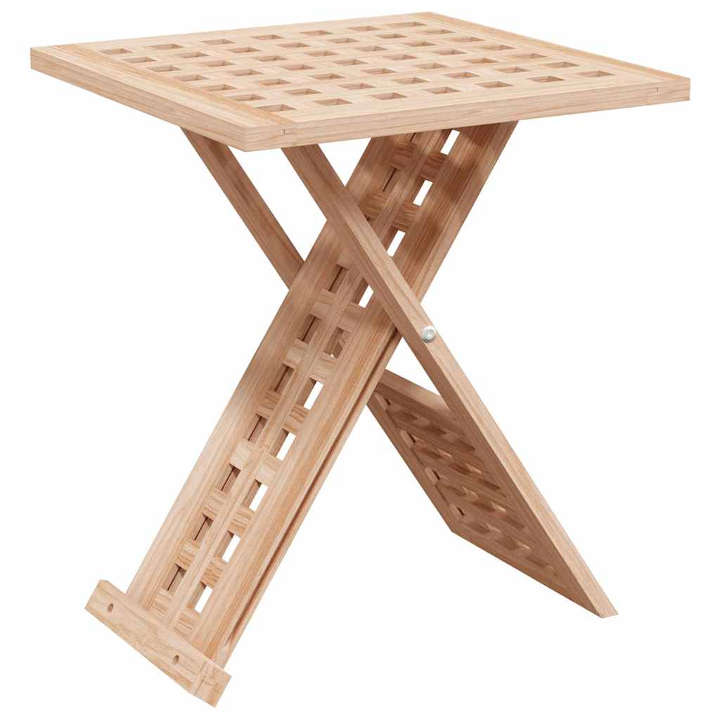 vidaXL Stolik kawowy Brązowy 33 x 33 x 40,5 cm Lity Bukowy