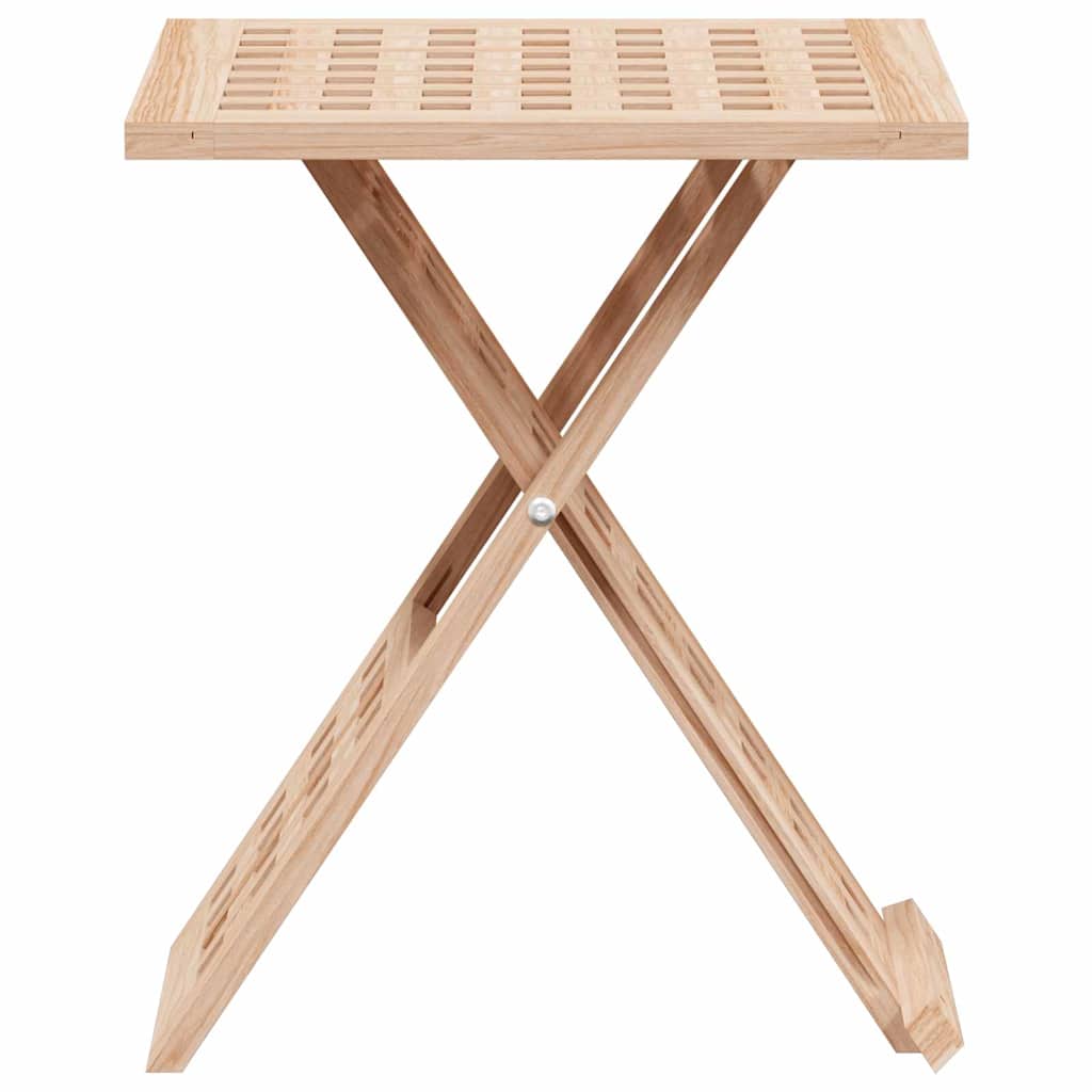 vidaXL Stolik kawowy Brązowy 33 x 33 x 40,5 cm Lity Bukowy