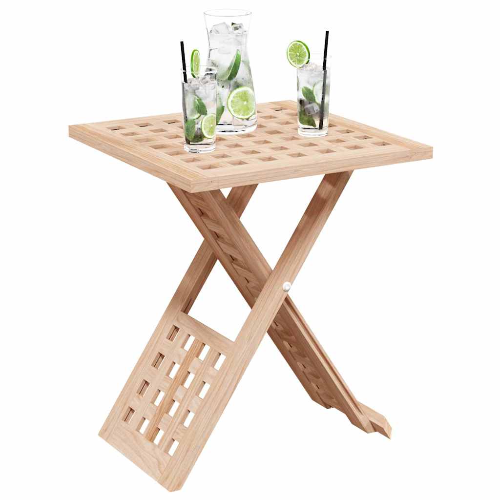 vidaXL Stolik kawowy Brązowy 33 x 33 x 40,5 cm Lity Bukowy