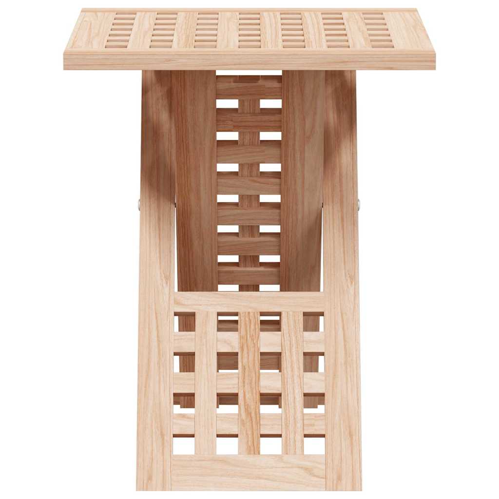 vidaXL Stolik kawowy Brązowy 33 x 33 x 40,5 cm Lity Bukowy