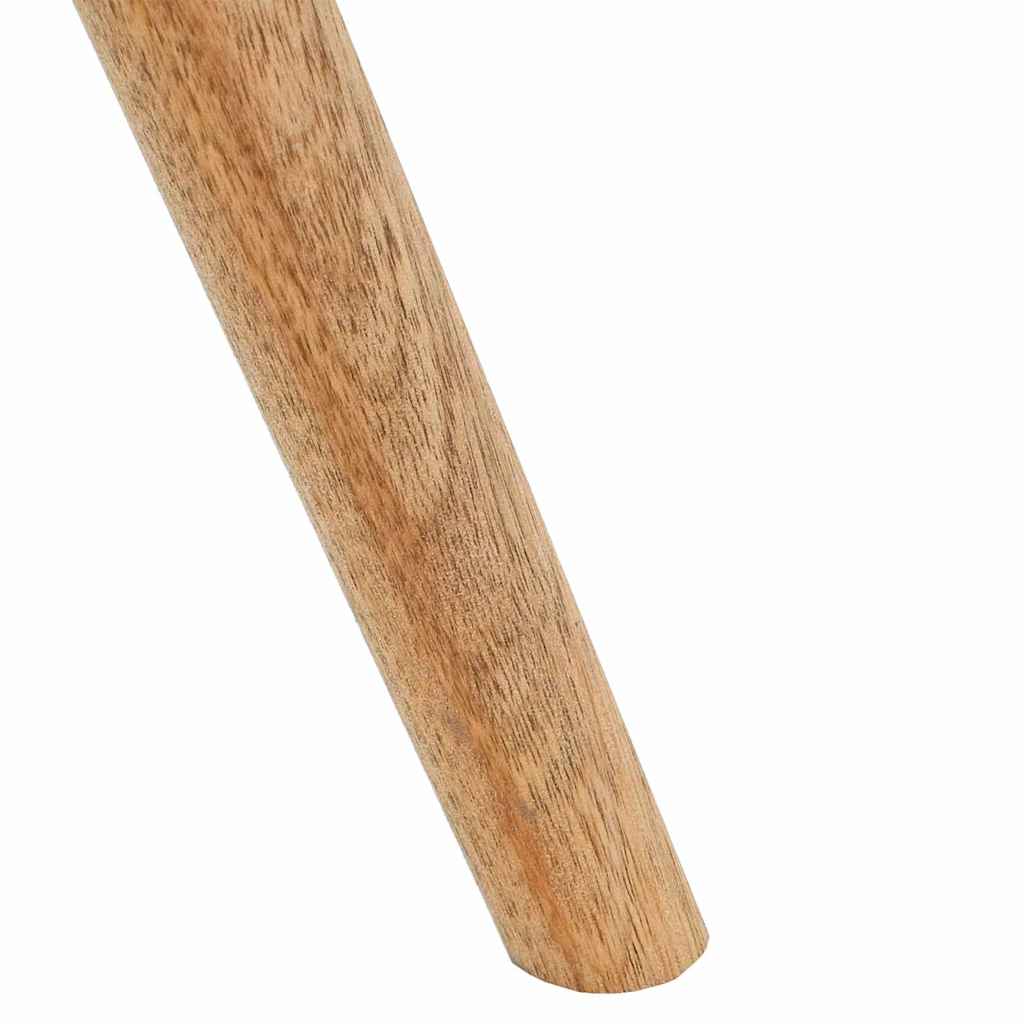 vidaXL Stolik kawowy 3 pcs Brązowy Lity Bukowy
