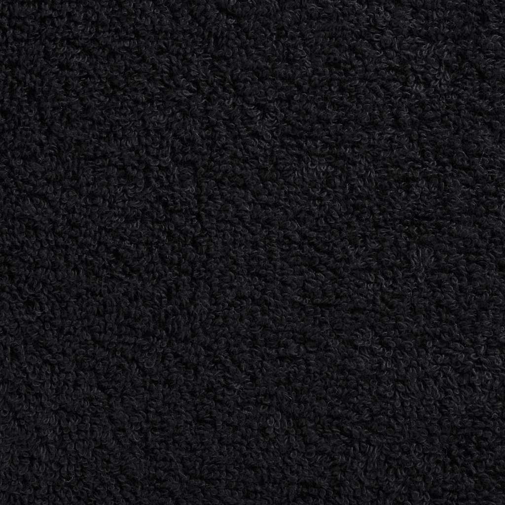 vidaXL Ręcznik Gościnny SOLUND 50 szt. Czarny 30 x 50 cm 550 gsm