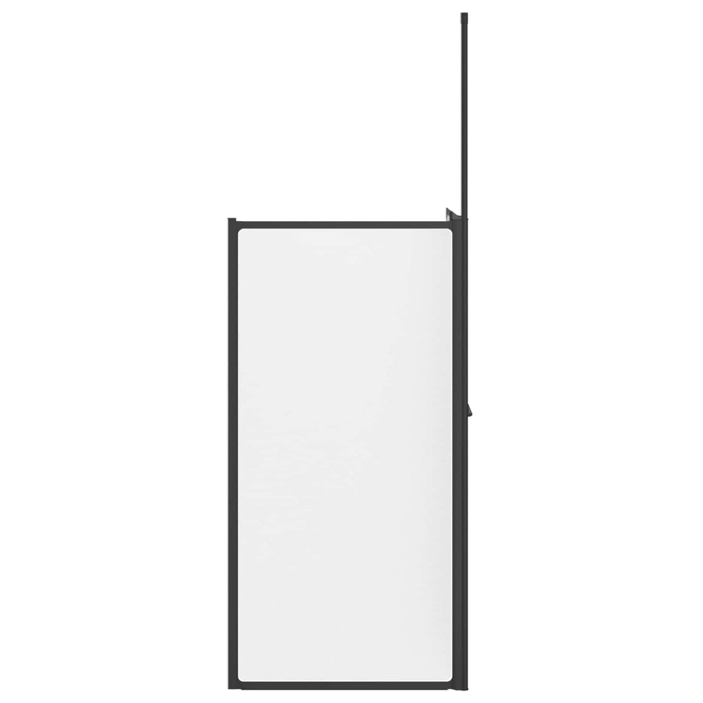 vidaXL Parawan prysznicowy Biały 120 x 70 x 137 cm Aluminium