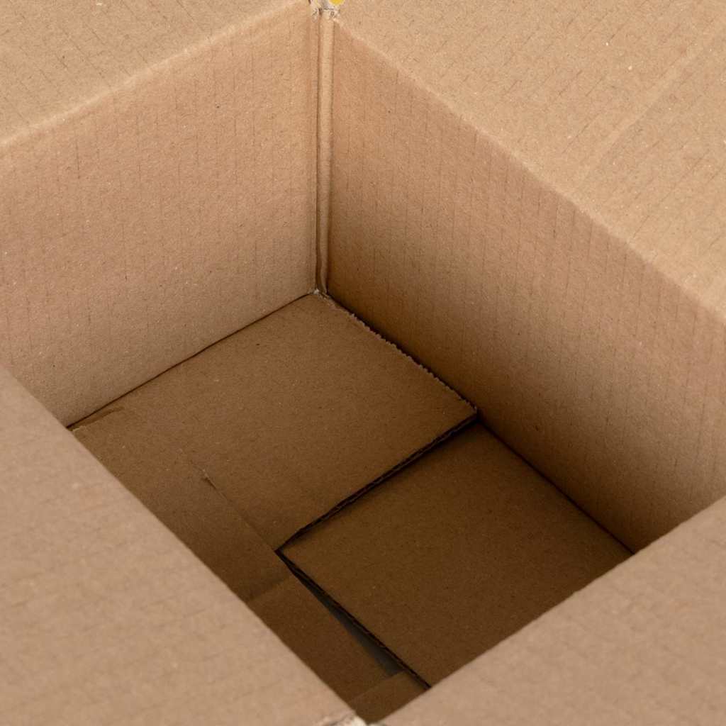 vidaXL Pudełko składane 50 pcs Naturalny 20 x 15 x 10 cm Tektura