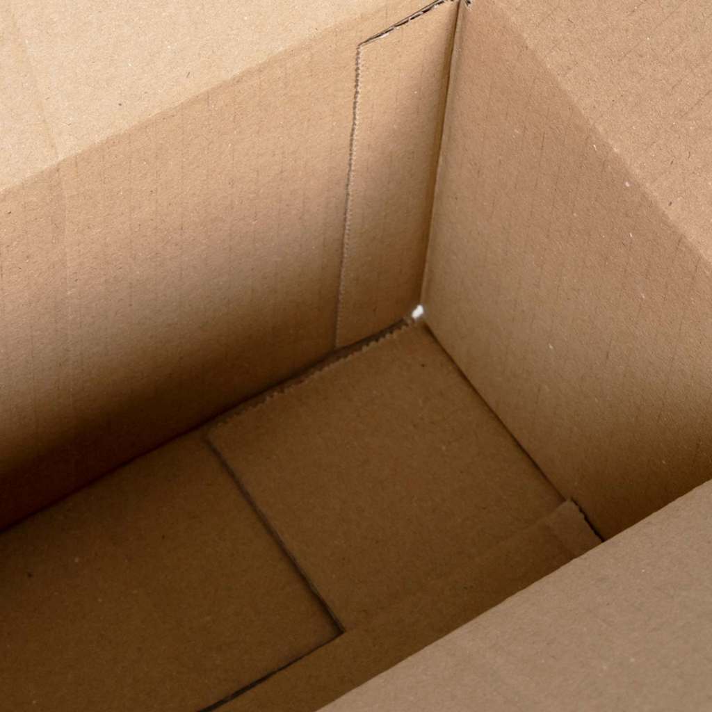 vidaXL Pudełko składane 50 pcs Naturalny 24 x 13 x 13 cm Tektura