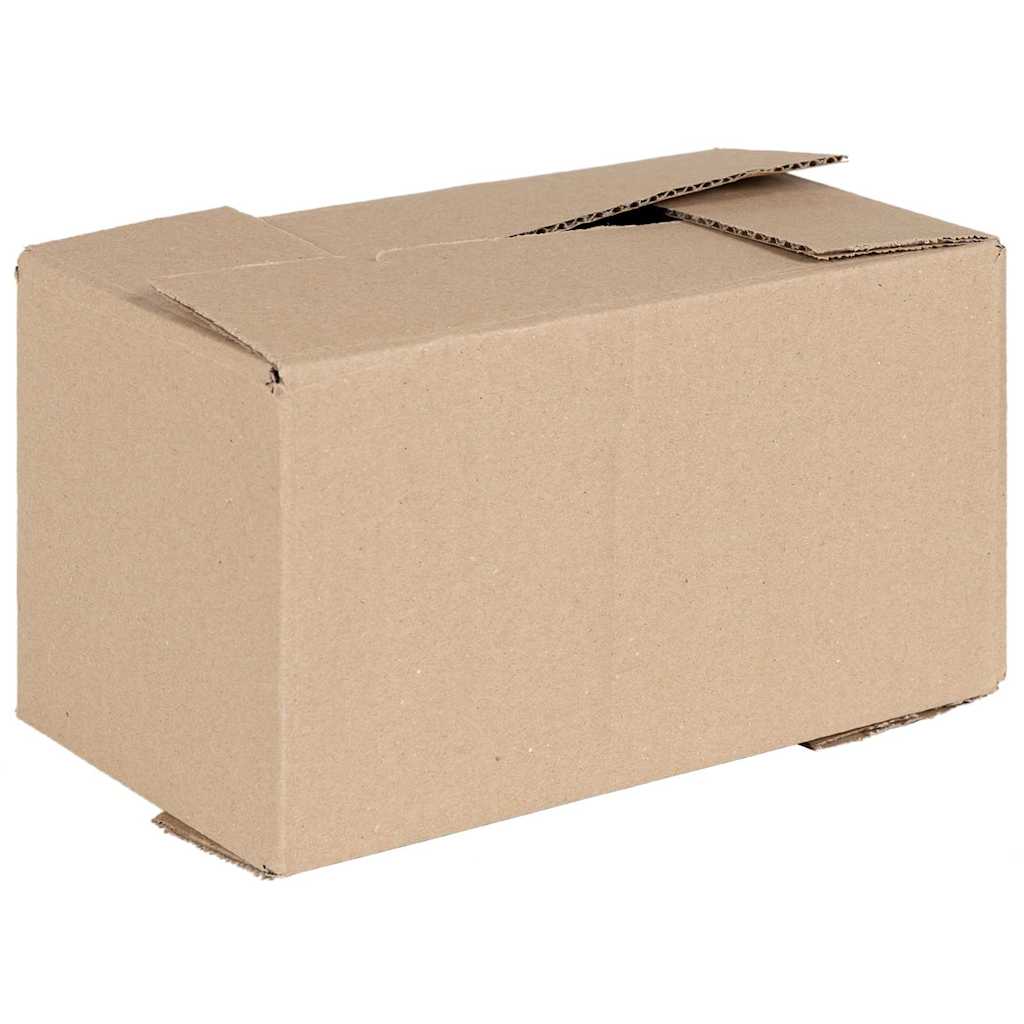 vidaXL Pudełko składane 50 pcs Naturalny 24 x 13 x 13 cm Tektura
