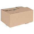 vidaXL Pudełko składane 50 pcs Naturalny 30 x 21,5 x 14 cm Tektura
