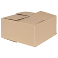 vidaXL Pudełko składane 50 pcs Naturalny 30 x 30 x 15 cm Tektura