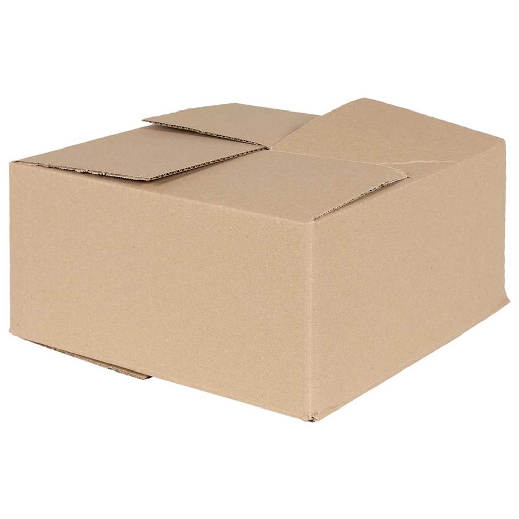 vidaXL Pudełko składane 50 pcs Naturalny 30 x 30 x 15 cm Tektura