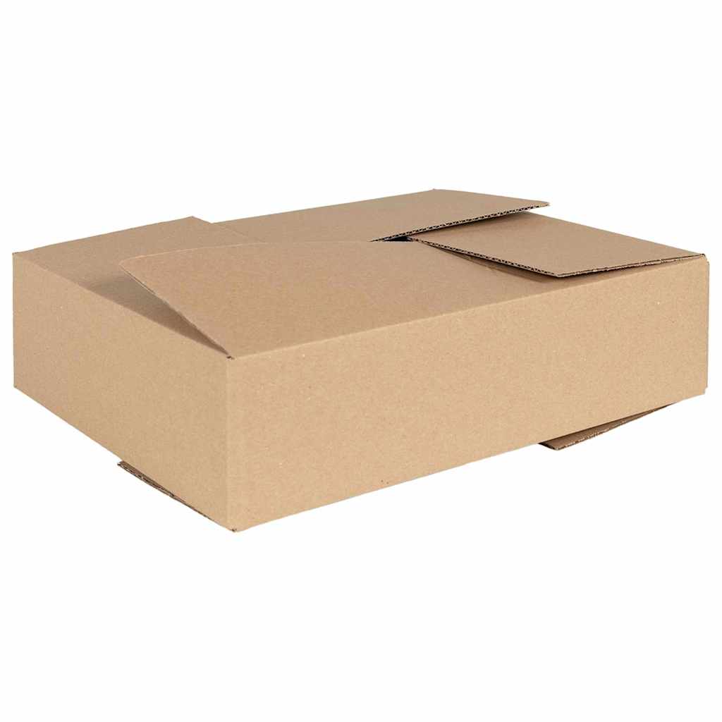 vidaXL Pudełko składane 50 pcs Naturalny 40 x 30 x 10 cm Tektura