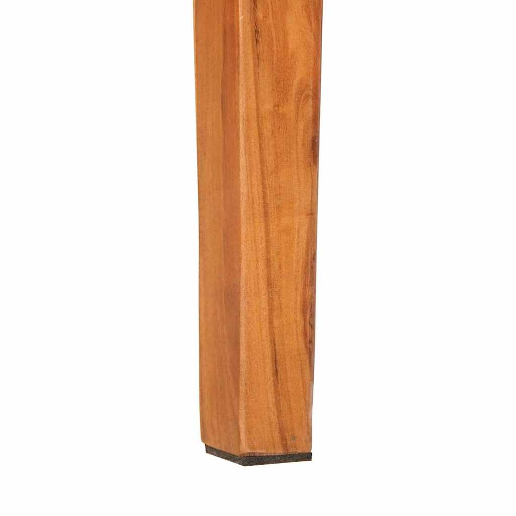 vidaXL Konsola z szufladą Brązowy 110 x 30 x 80 cm Lite Drewno Akacji