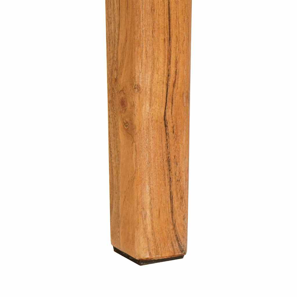 vidaXL Stół jadalny Brązowy 110 x 55 x 76 cm Lite Drewno Akacji