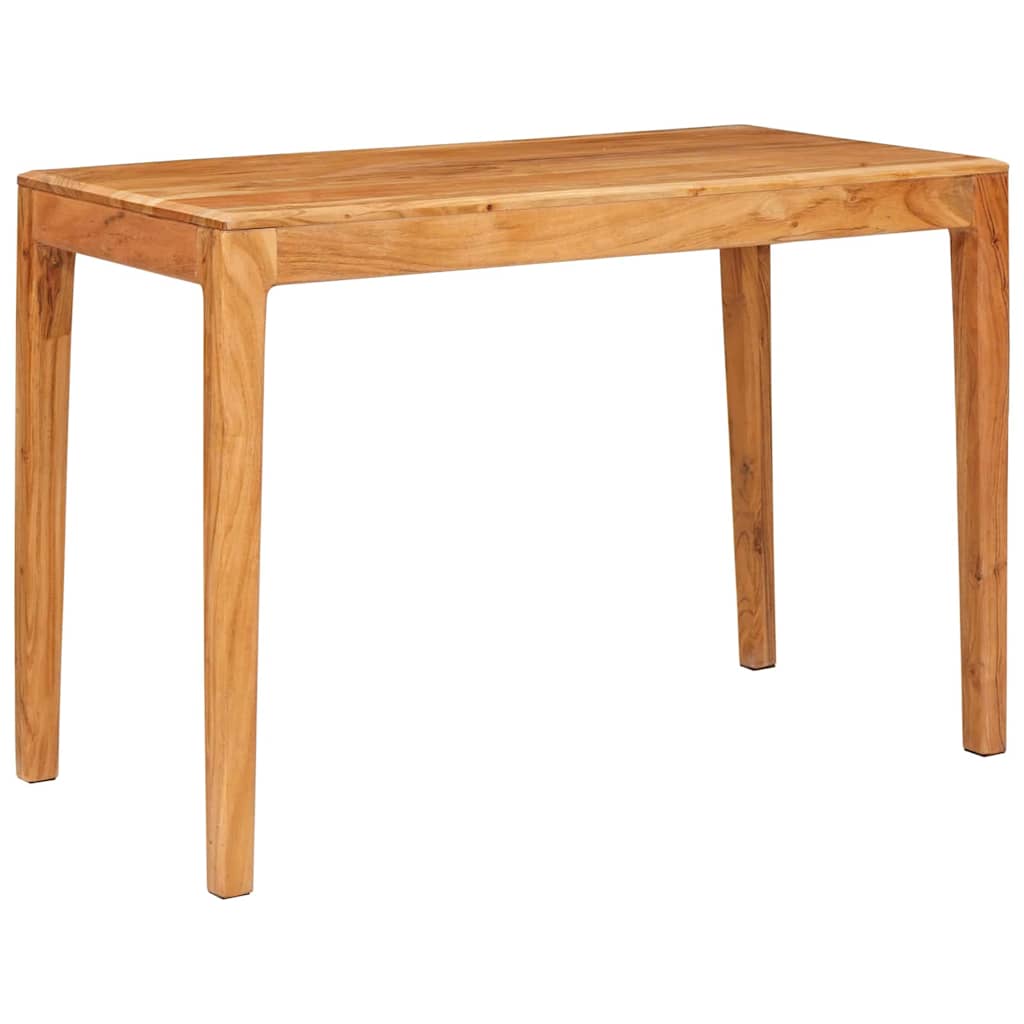 vidaXL Stół jadalny Brązowy 110 x 55 x 76 cm Lite Drewno Akacji