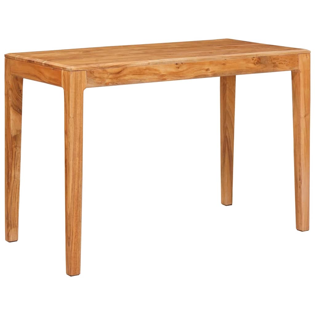 vidaXL Stół jadalny Brązowy 110 x 55 x 76 cm Lite Drewno Akacji