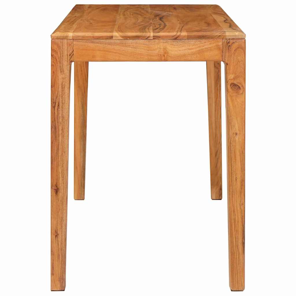 vidaXL Stół jadalny Brązowy 110 x 55 x 76 cm Lite Drewno Akacji