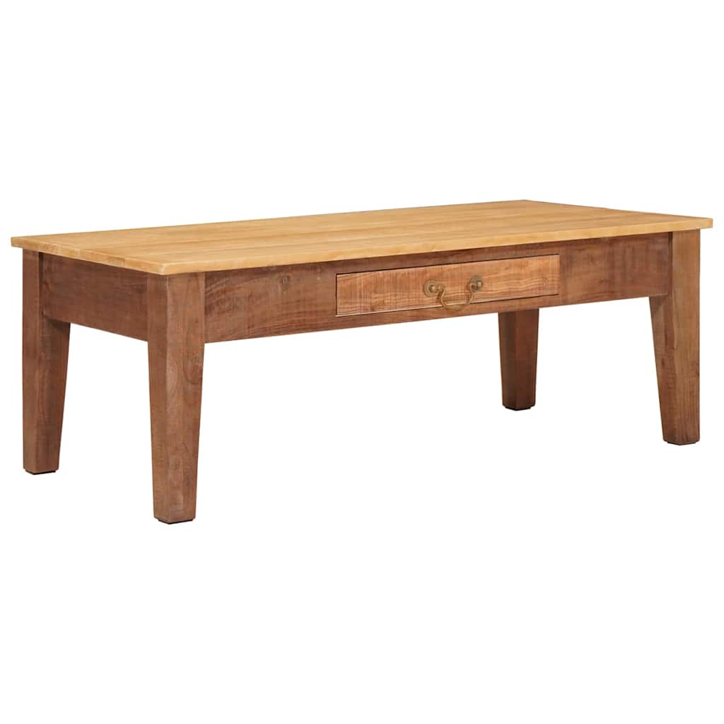 vidaXL Stolik kawowy Brązowy 110 x 55 x 40 cm Drewno z mango