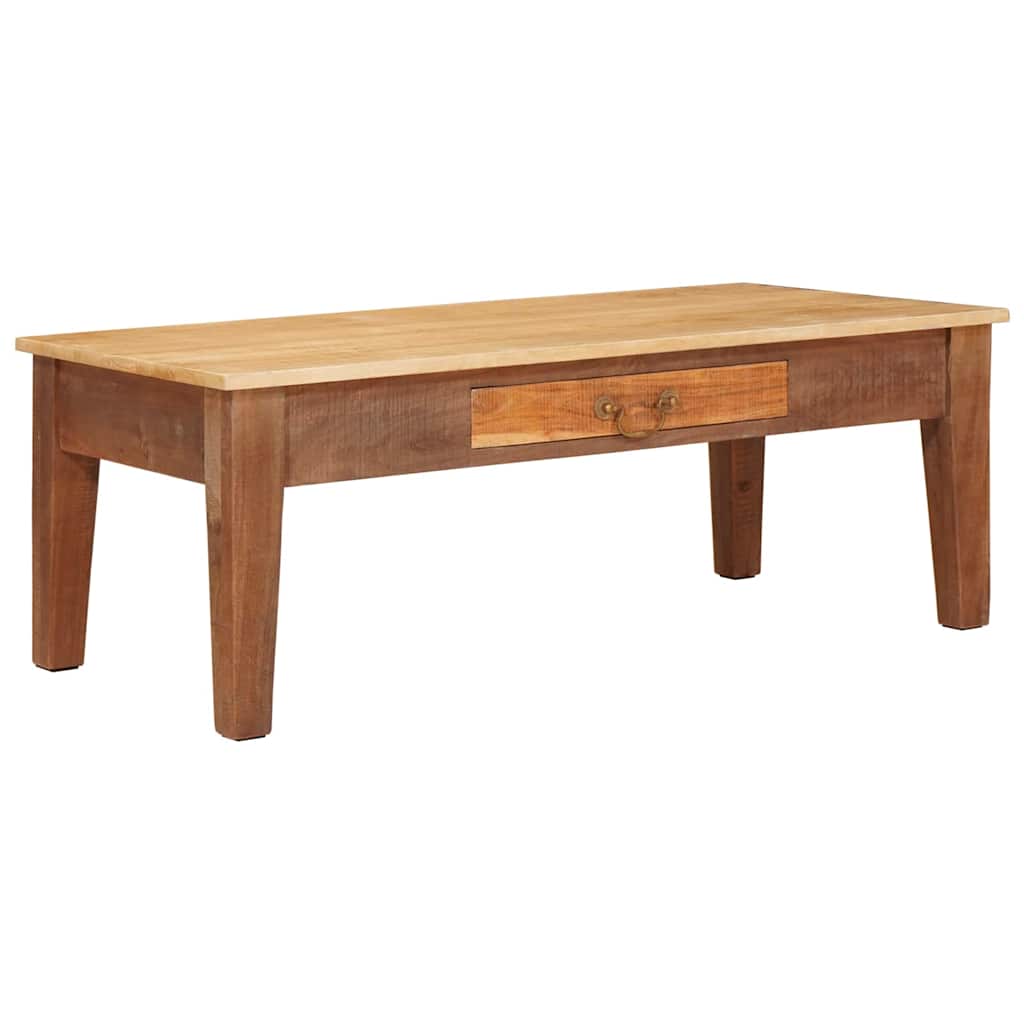 vidaXL Stolik kawowy Brązowy 110 x 55 x 40 cm Drewno z mango