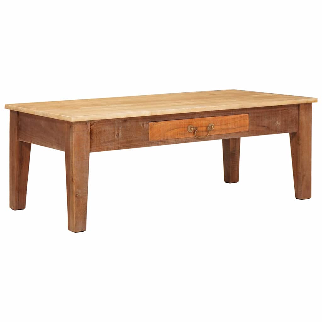 vidaXL Stolik kawowy Brązowy 110 x 55 x 40 cm Drewno z mango