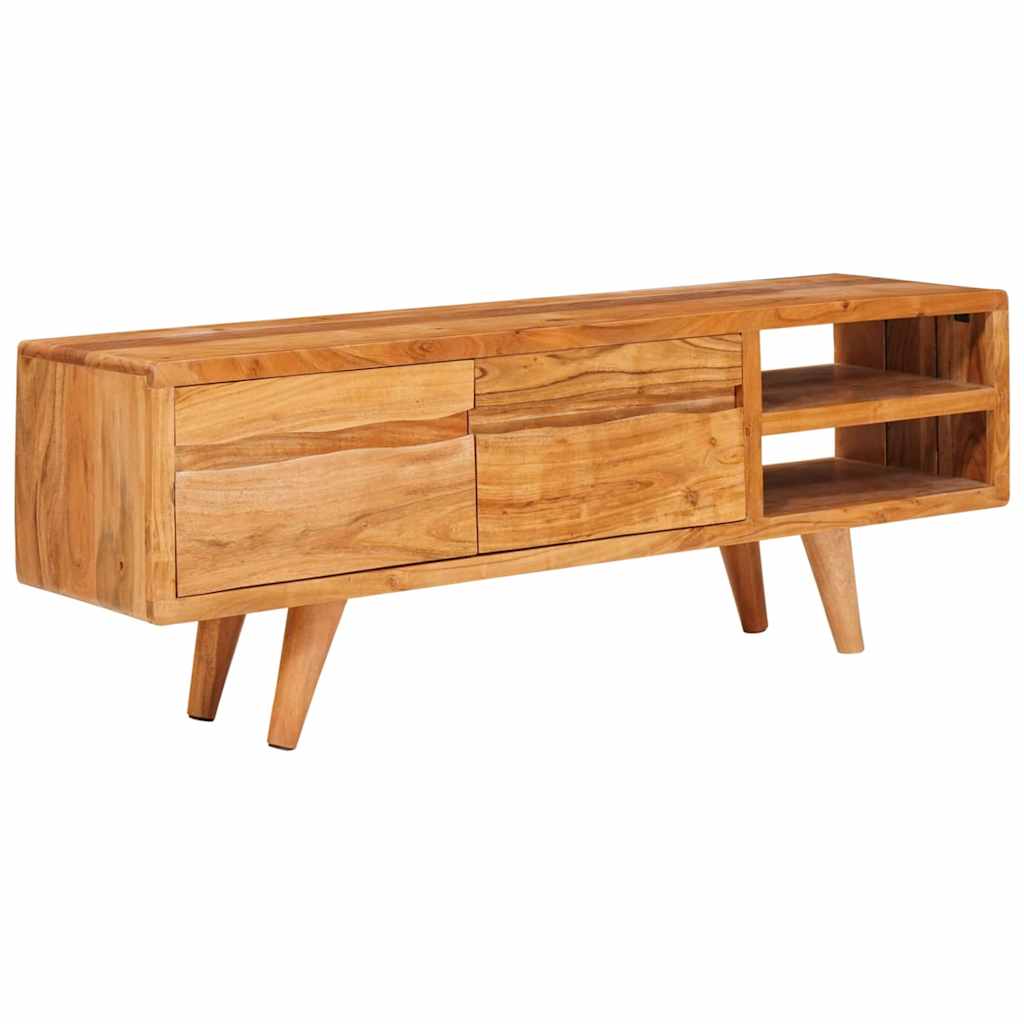 vidaXL Szafka pod telewizor z półką Brązowy 110 x 30 x 40 cm