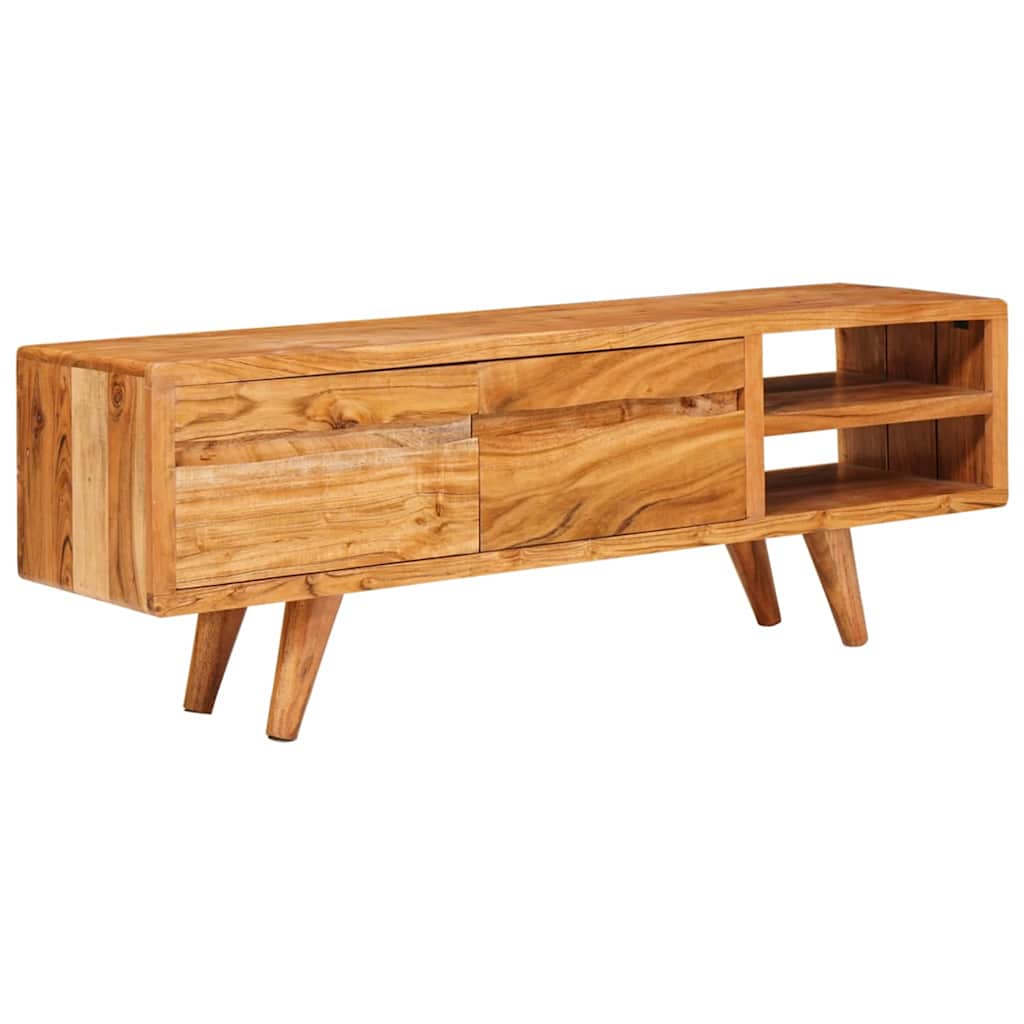 vidaXL Szafka pod telewizor z półką Brązowy 110 x 30 x 40 cm