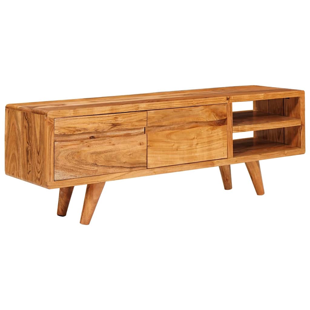 vidaXL Szafka pod telewizor z półką Brązowy 110 x 30 x 40 cm