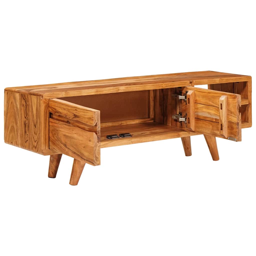 vidaXL Szafka pod telewizor z półką Brązowy 110 x 30 x 40 cm