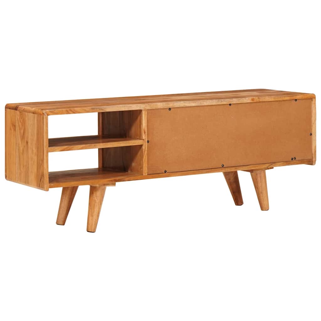 vidaXL Szafka pod telewizor z półką Brązowy 110 x 30 x 40 cm