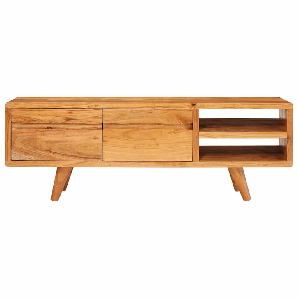 vidaXL Szafka pod telewizor z półką Brązowy 110 x 30 x 40 cm