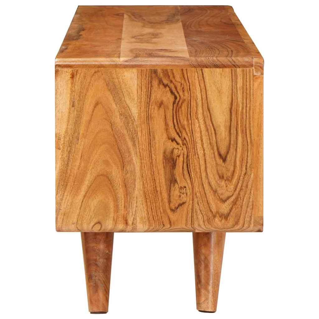 vidaXL Szafka pod telewizor z półką Brązowy 110 x 30 x 40 cm