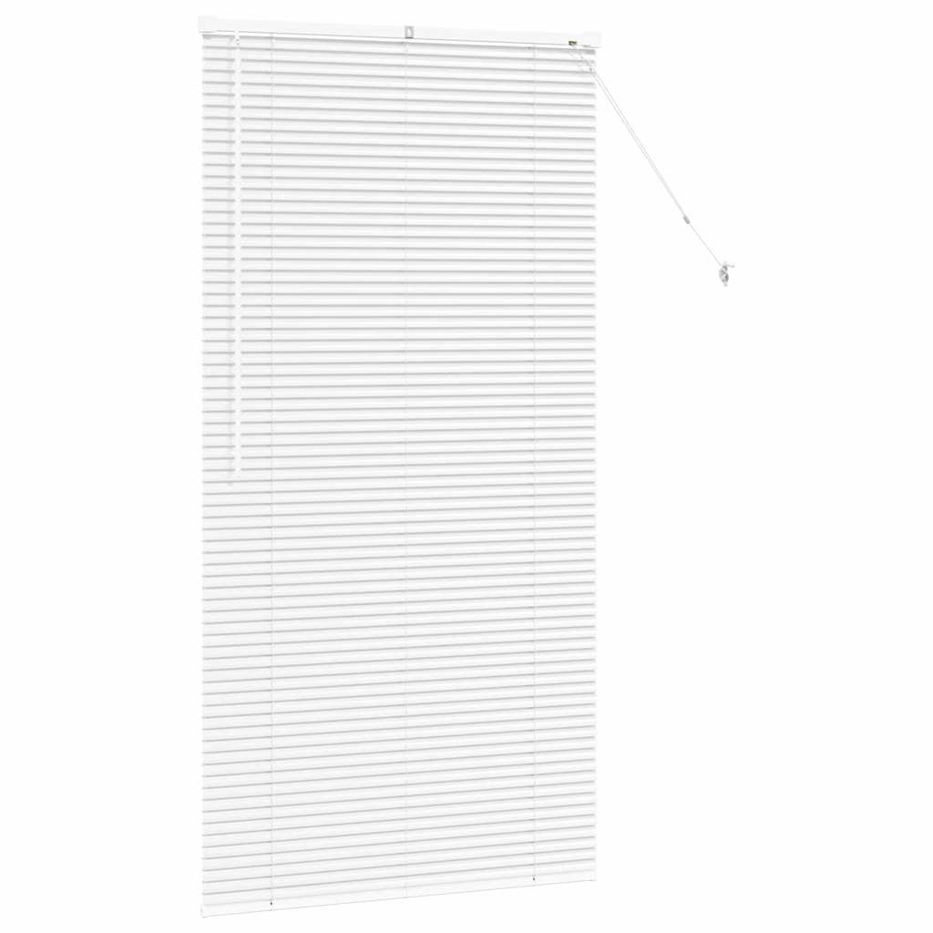 vidaXL Żaluzje weneckie Biały 175 x 85 cm Aluminium