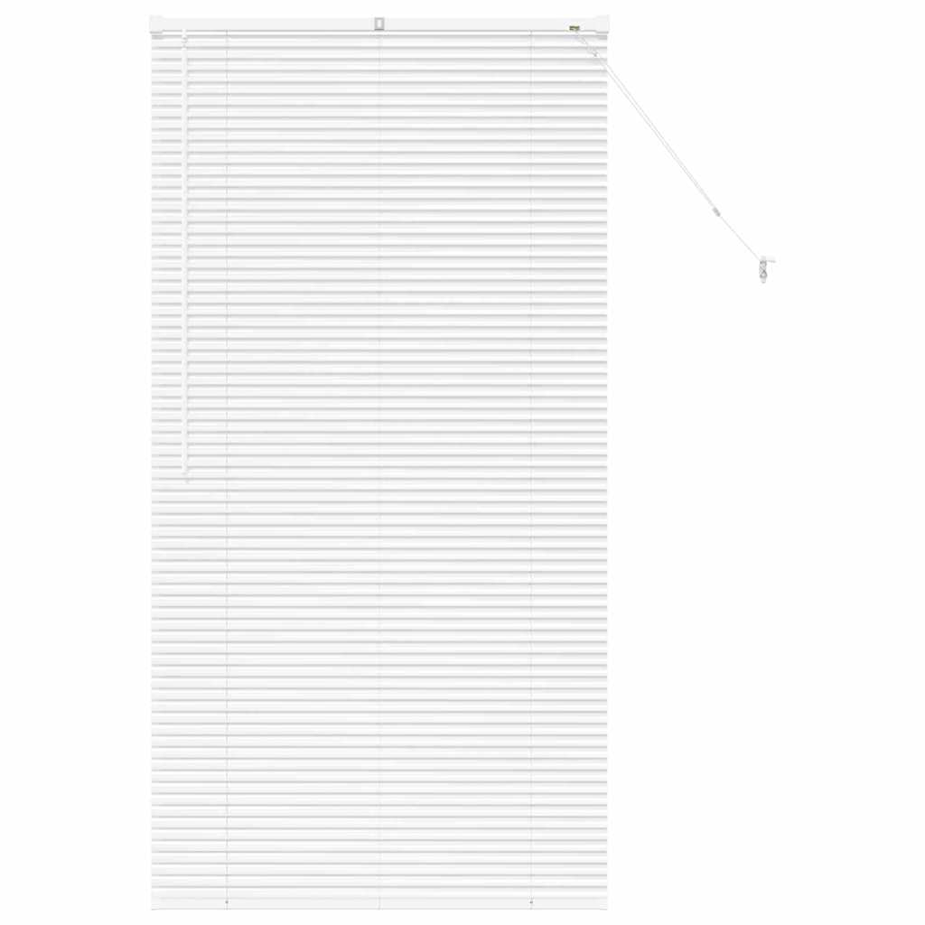 vidaXL Żaluzje weneckie Biały 175 x 85 cm Aluminium