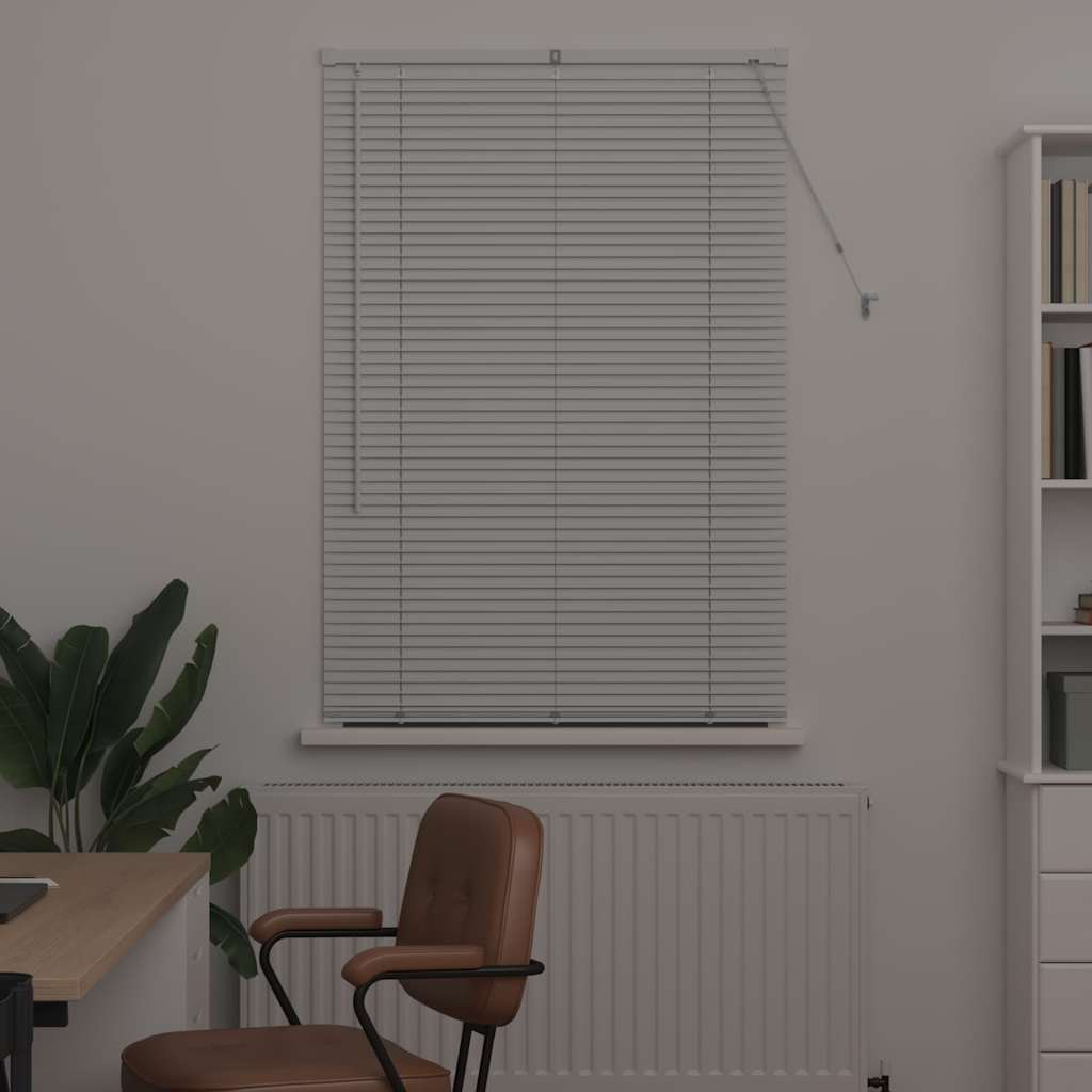 vidaXL Żaluzje weneckie Biały 175 x 90 cm Aluminium