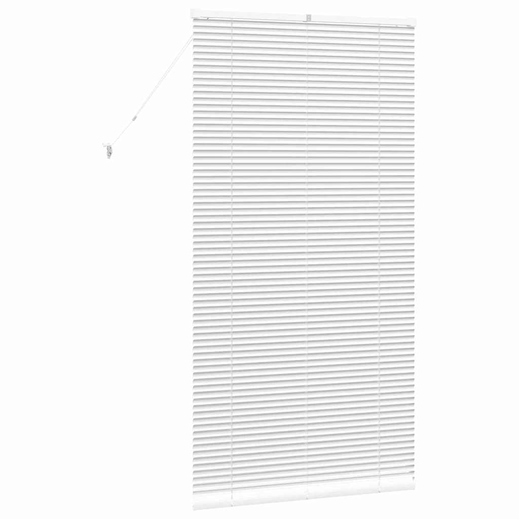 vidaXL Żaluzje weneckie Biały 175 x 90 cm Aluminium