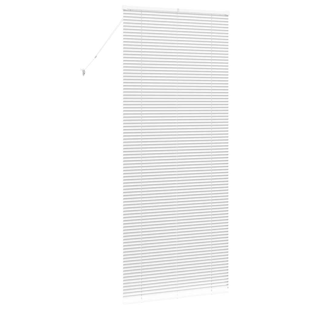 vidaXL Żaluzje weneckie Biały 220 x 85 cm Aluminium