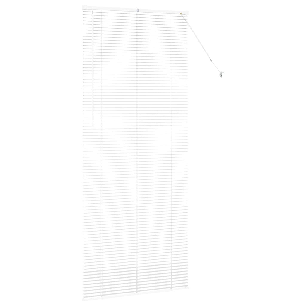 vidaXL Żaluzje weneckie Biały 220 x 95 cm Aluminium