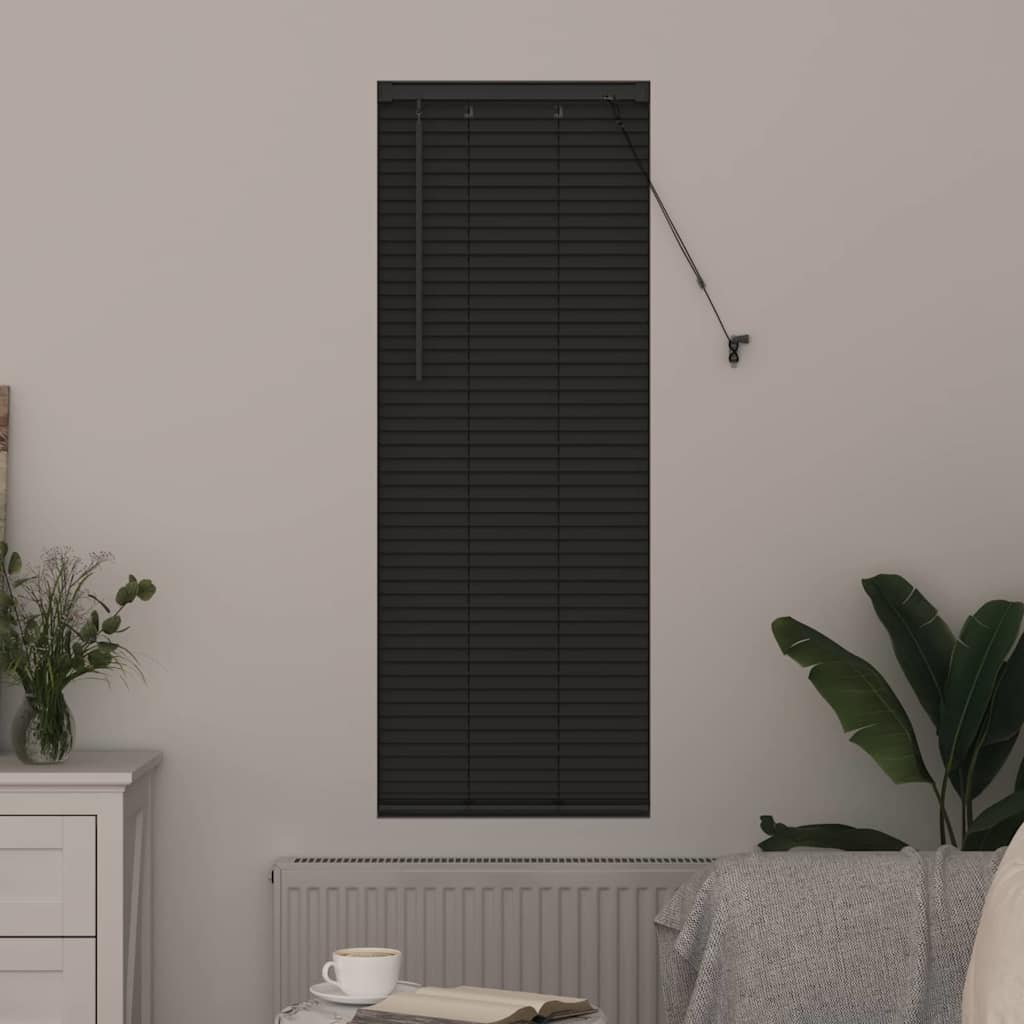 vidaXL Żaluzje weneckie Ciemnoszary 175 x 45 cm Aluminium