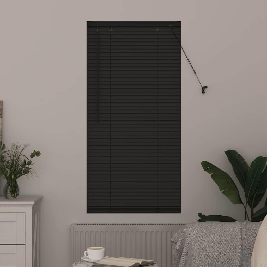 vidaXL Żaluzje weneckie Ciemnoszary 175 x 65 cm Aluminium