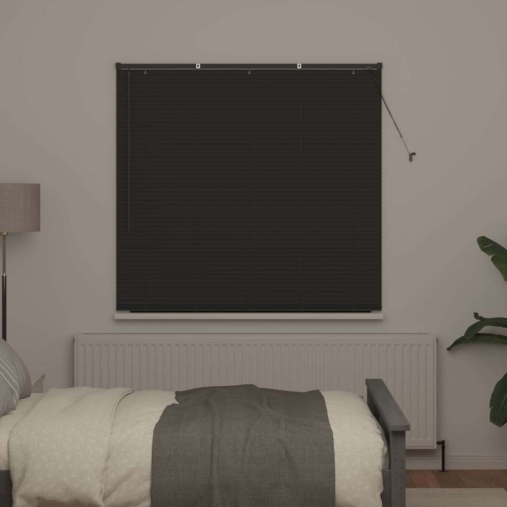 vidaXL Żaluzje weneckie Ciemnoszary 175 x 145 cm Aluminium