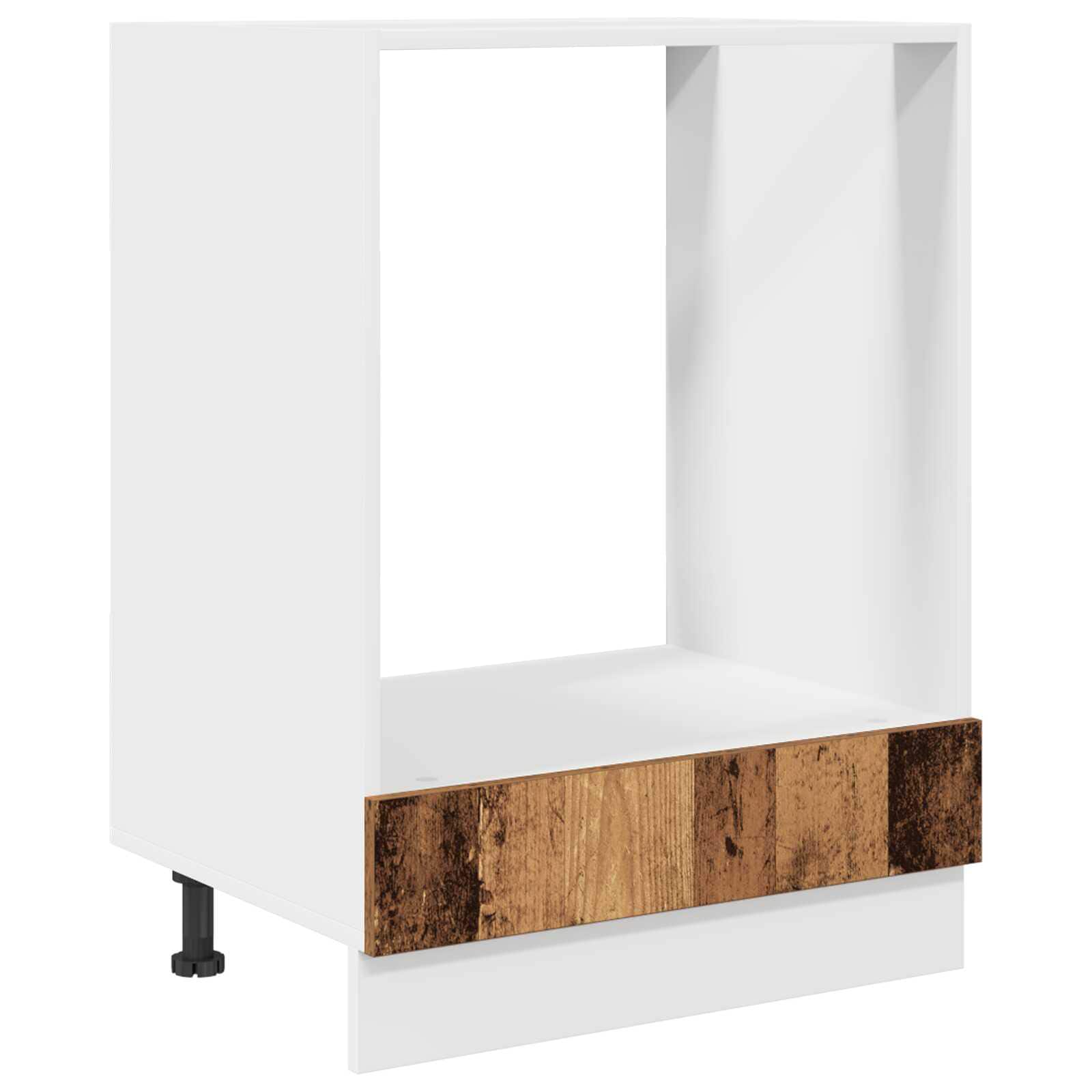 vidaXL Szafka wisząca z przechowywaniem Stare drewno 60 x 46 x 81,5 cm