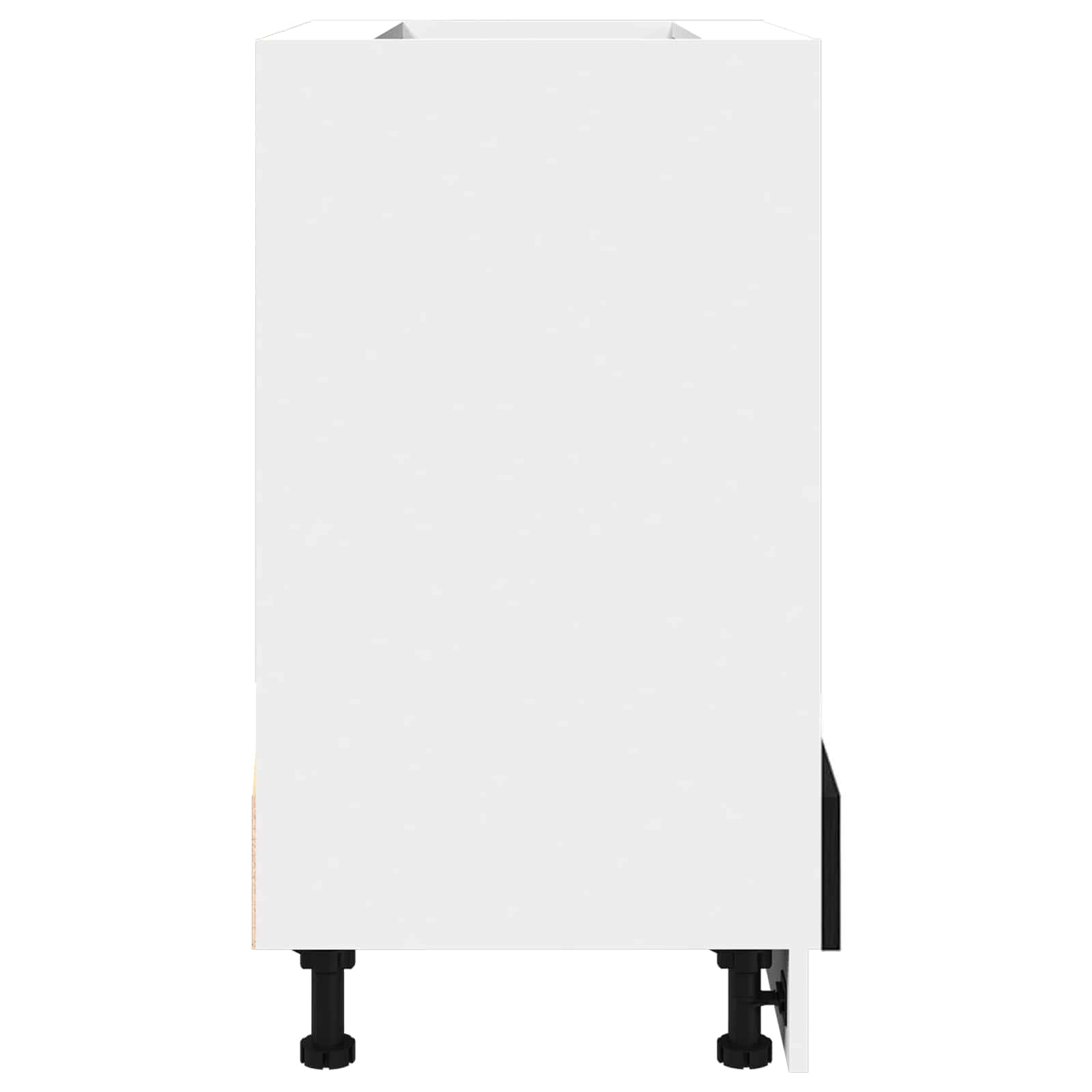 vidaXL Szafka wisząca z przechowywaniem Czarny Dąb 60 x 46 x 81,5 cm