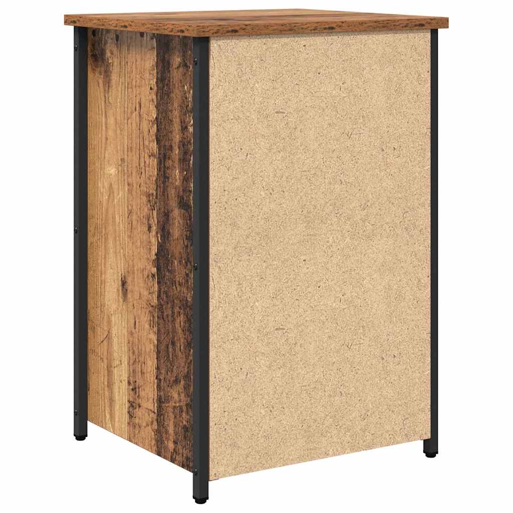vidaXL Szafka Nocna Brązowy 40 x 36 x 60 cm Lite Drewno Recyklingowe