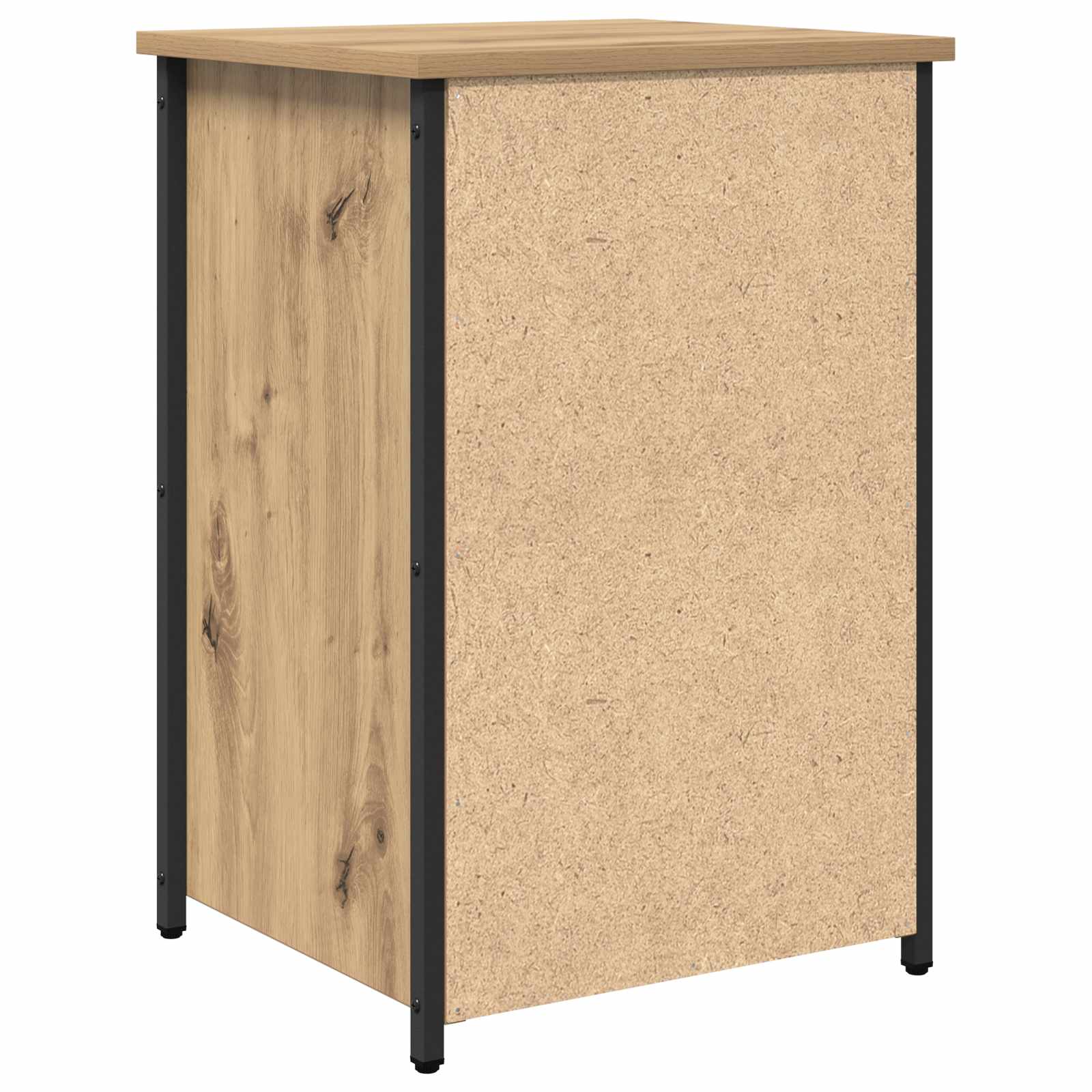 vidaXL Szafka Nocna Brązowy 40 x 36 x 60 cm Lite Drewno Recyklingowe