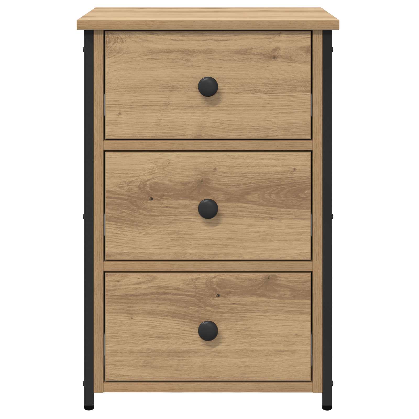 vidaXL Szafka Nocna z szufladą 2 pcs Brązowy 40 x 36 x 60 cm