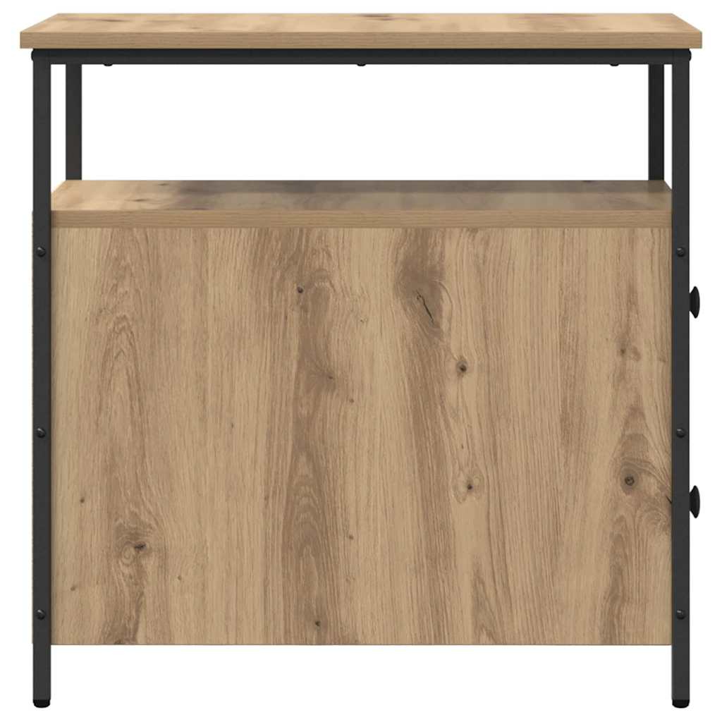 vidaXL Szafka Nocna z szufladą dąb artisan 30 x 60 x 60 cm