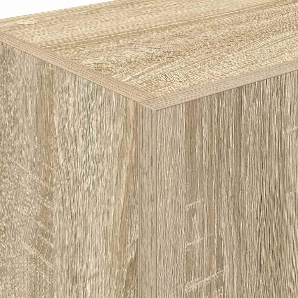 vidaXL Szafka kuchenna Beżowy 35 x 50 x 180 cm Materiał drewnopochodny