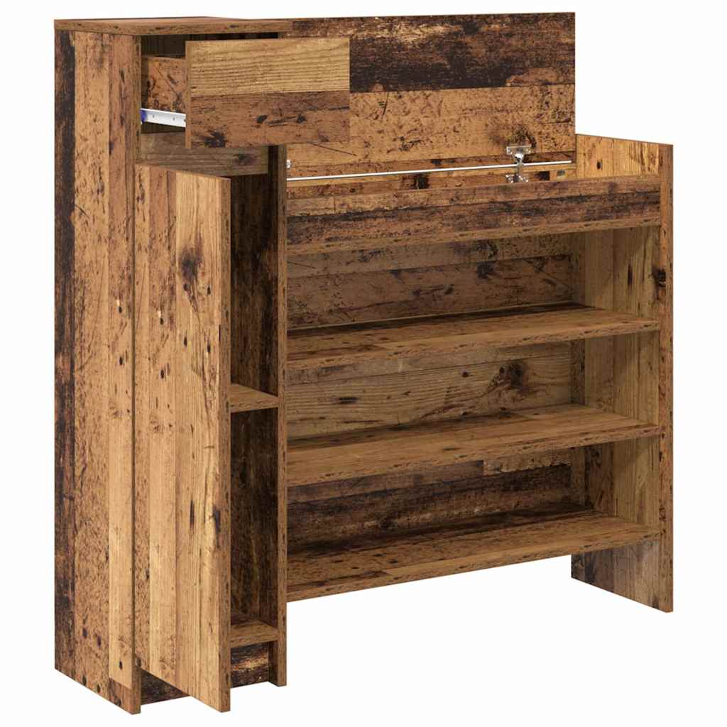 vidaXL Szafka na buty 100,5 x 28 x 100 cm Drewno inżynieryjne