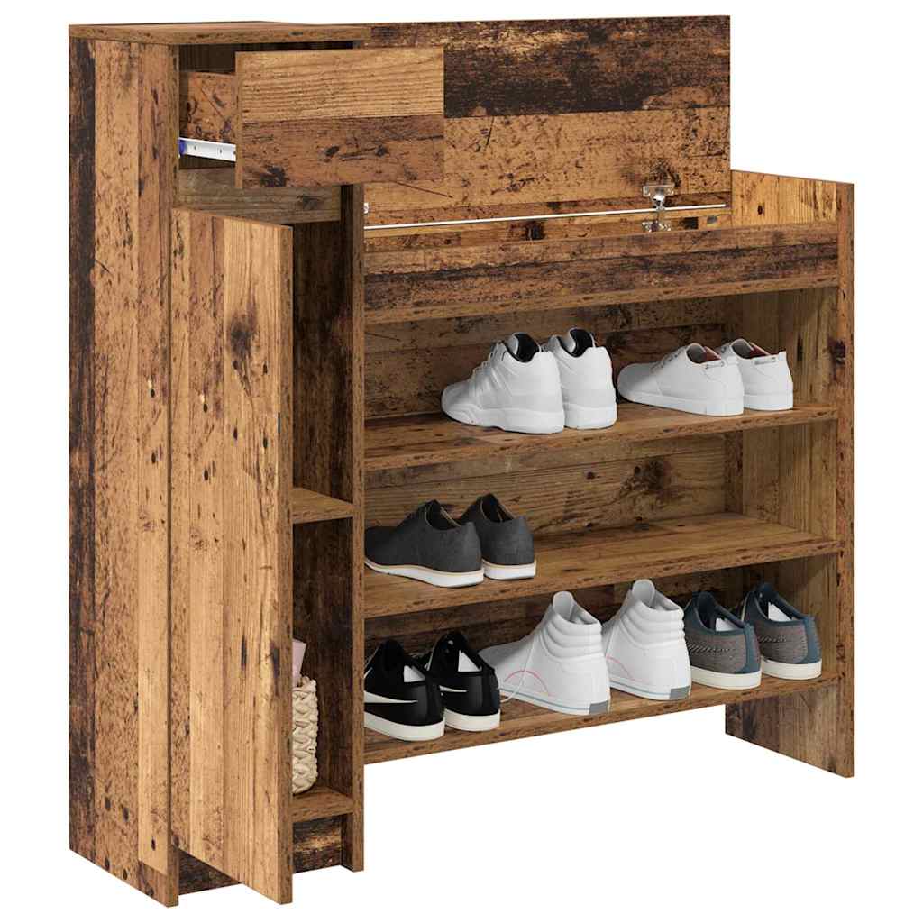 vidaXL Szafka na buty 100,5 x 28 x 100 cm Drewno inżynieryjne