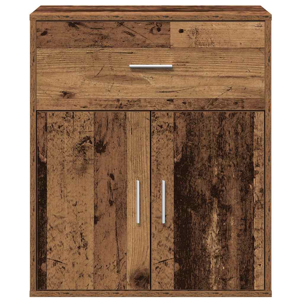 vidaXL Bufet Stare drewno 60 x 31 x 70 cm Materiał drewnopochodny